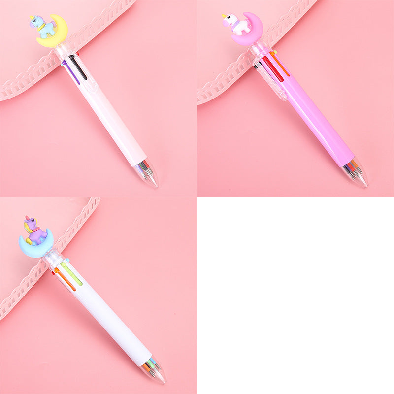 Wholesale Plastic Cartoon Pig Colorful Ballpoint Pen